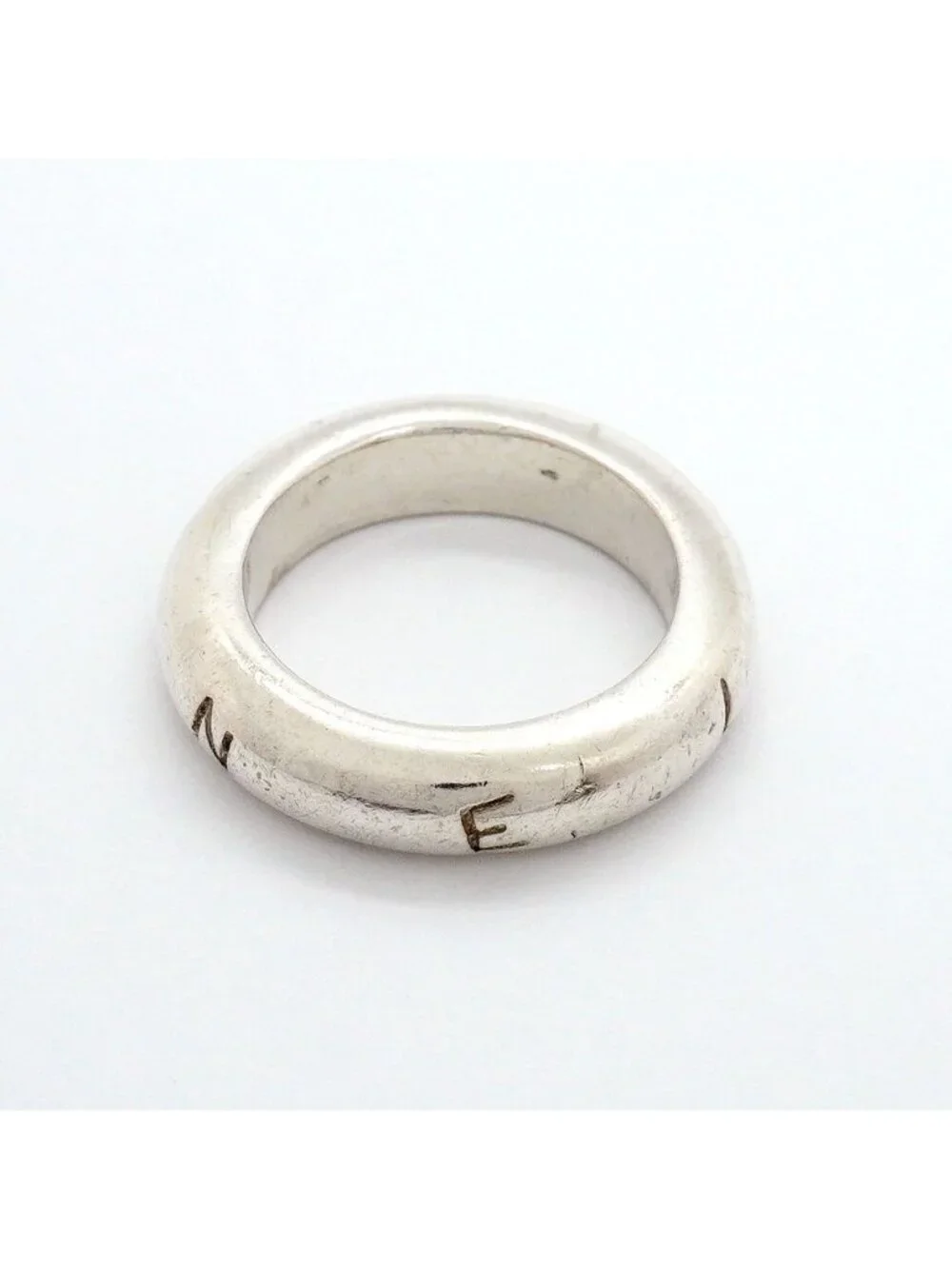 Chanel Ring Logo 925 Sterling Silver